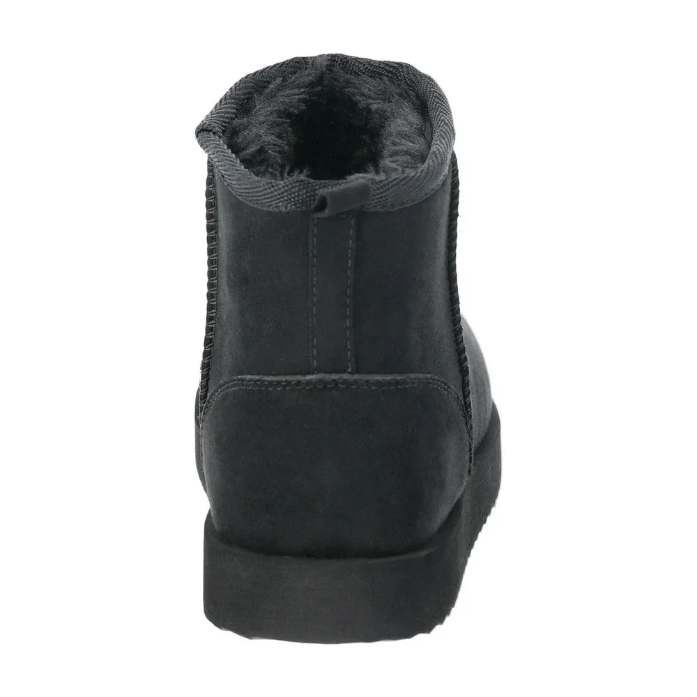 Size 13 Girls‎ Faux Shearling Boots Black Wonder Nation | Brand New
